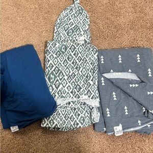 Copper pearl swaddles